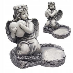  ENGELSGRABSTADTFIGUR, GIPSGRABDEKO