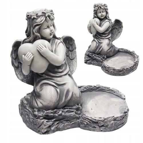  ENGELSGRABSTADTFIGUR, GIPSGRABDEKO