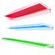 Badezimmerregale Leuchtendes RGB-LED-Regal, 130 x 15 x 0,6 cm, Glas