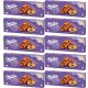 Milka Cake Choc - Leckere Schokoladenfüllung Biskuits 175g x10