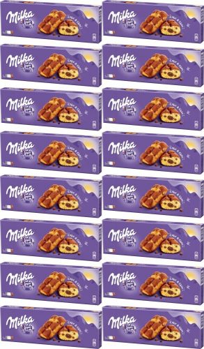Milka Cake Choc - Biszkopty z Nadzieniem Czekoladowym, 175g x16