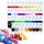 Mehrfarbige Acrylfarben 40 Stk. 20 ml