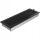 Lackiertes Lüftungsgitter. Gitter 17x49 cm, schwarz