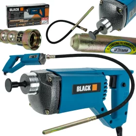 Betonrüttler Schwarz 2000 W 4000 U/min