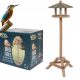 Boxen (Häuser) und Vogelhäuschen Ein stehender Vogelhäuschen mit Bein