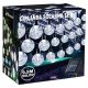  GIRLANDE SOLARLAMPEN FÜR GARTENBALKONTERRASSE IM FREIEN 50LED 9,5M