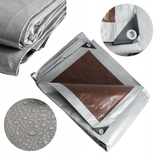 Dicke, wasserdichte und frostbeständige Planen Plane 210 g/m² 3 x 5 m