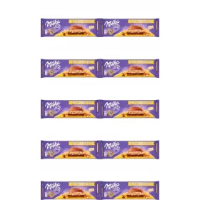   10er Pack Milka Schoko&Keks Milchschokolade mit Cremefüllungen 300g