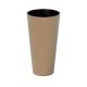  Prosperplast Blumentopf 25 cm x 25 x 47,6 cm Durchmesser 25 cm Kunststoff braun