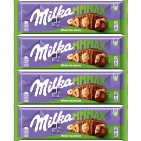   Milka Haselnuss-Schokolade mit ganzen Nüssen, 270g - 4er Pack