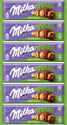 Milka Haselnuss Schokolade aus Alpenmilch 270G x6