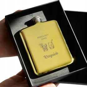    PERSONALISIERTE GOLDBRUSTE 240ML EIGENGRAVIERTE GESCHENKWIMMUNG