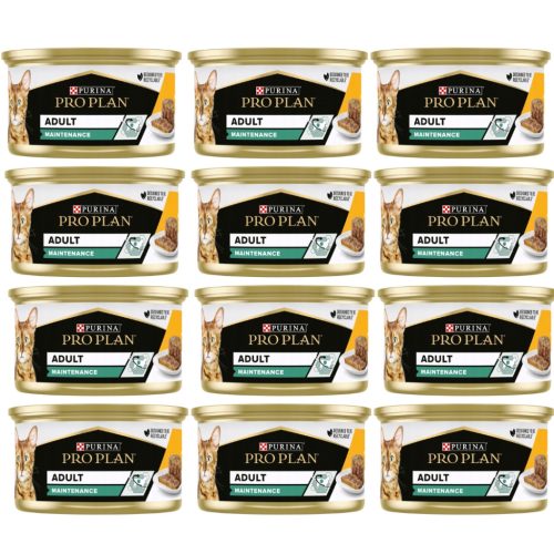  PRO PLAN Adult Feuchtpastete mit Huhn Nassfutter für Katzen 85 g