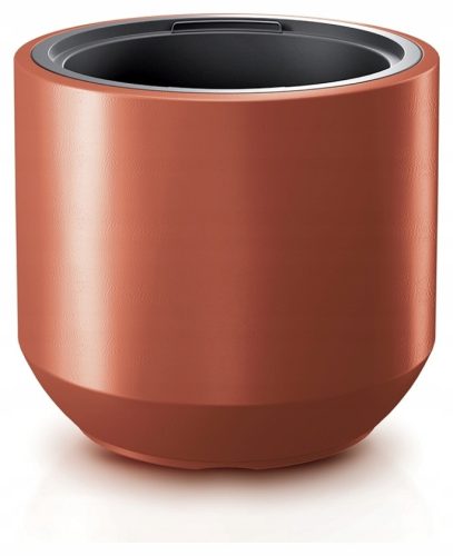  Prosperplast Blumentopf 40 cm x 40 x 35 cm Durchmesser 39 cm Kunststoff in Orangetönen