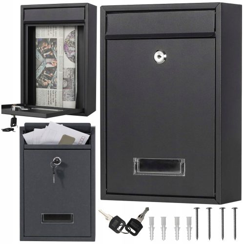 Briefkasten - Gotel-Briefkasten, Dropbox, Grautöne