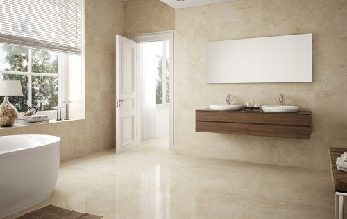 Crema Marfil Marmorfliesen 30 x 90 x 2 POLNISCH