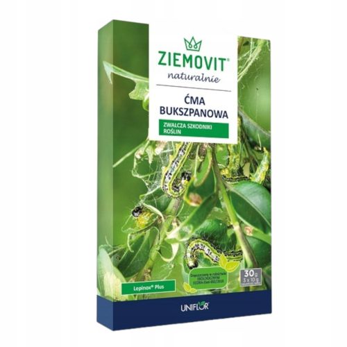 Lepinox Plus Bekämpfungsmittel gegen Buchsbaumzünsler und Raupen, 30g