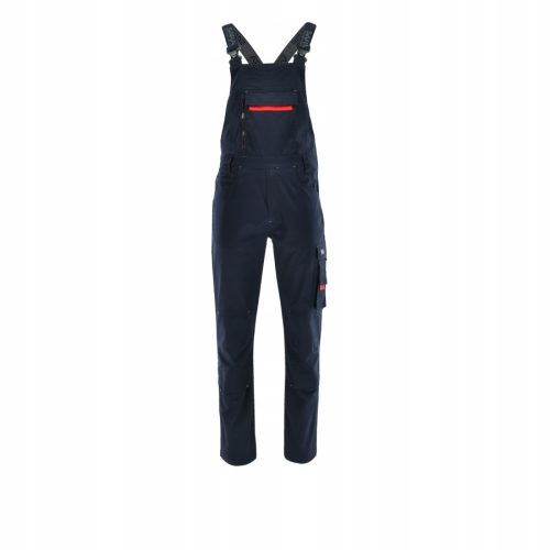 ACTIFLEX Stretch-Latzhose Rot 52