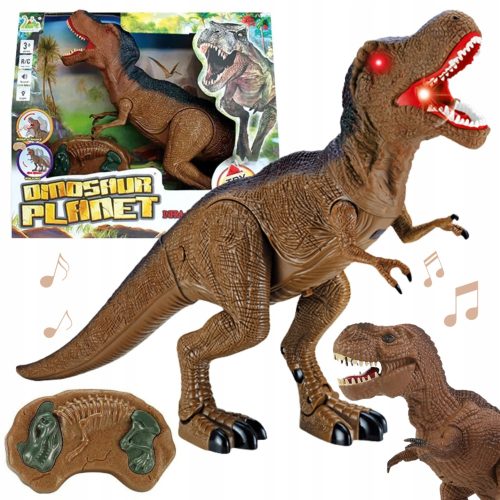  DINOSAURIER TYRANNOSAURIER FERNGESTEUERTES LICHT SOUND GEHT BRÜLLEN GROSSER RC