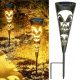 Solarlampe, schwarz, 38,5 cm, 2 Stk.
