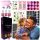  GLITZER-TATTOO-KIT, VORLAGEN, GLITZER-TATTOOS, GROSSES DIY
