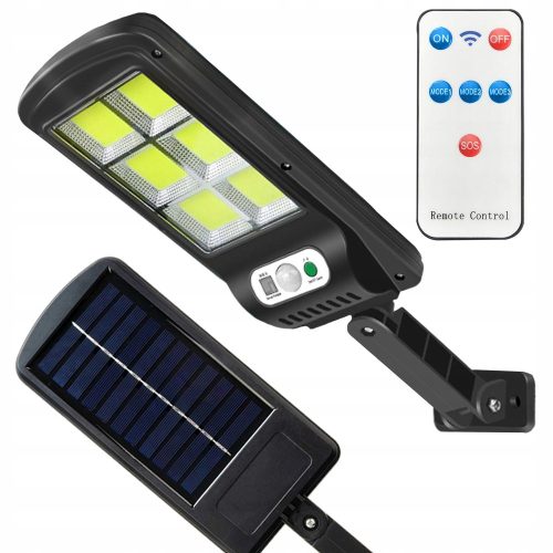  Straßenlaterne der Verk Group, 90 W, 1200 lm, batteriebetrieben, solarbetrieben