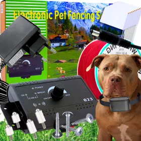    Elektrisches Hundehalsband, Katzenhalsband, Spielerzaun, XXL, 300 m, verstellbar