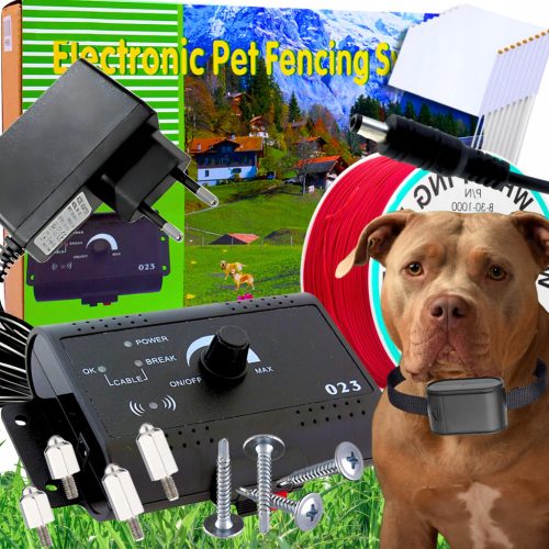  Elektrisches Hundehalsband, Katzenhalsband, Spielerzaun, XXL, 300 m, verstellbar