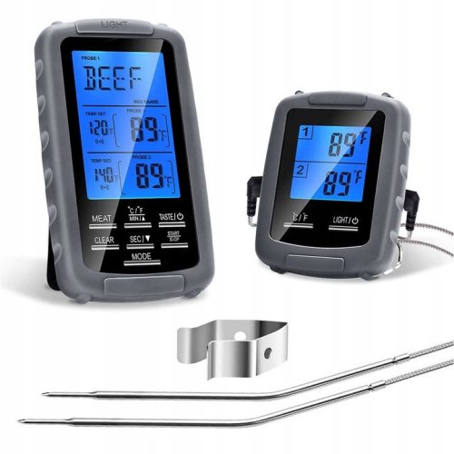 Grillthermometer - Elektronisches Thermometer mit ThermoPro-Sonde -10-300 °C