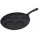 Bratpfannen Bratpfanne für Eier und Pfannkuchen Zilner PFANNE FÜR EIER UND PFANNKUCHEN 26 cm antihaftbeschichtet (antihaftbeschichtet)