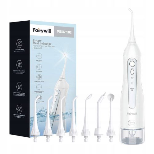  Fairywill FW-5020E kabelloser Bewässerungsapparat weiß