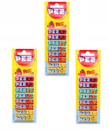 PEZ Mix - Bunte Vielfalt an Fruchtgeschmacksrichtungen in jedem Paket
