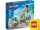  LEGO City 60363 Eisdiele + VP LEGO Papiertüte, mittelgroß, 41 cm x 34 cm x 11 cm, GESCHENKTASCHE