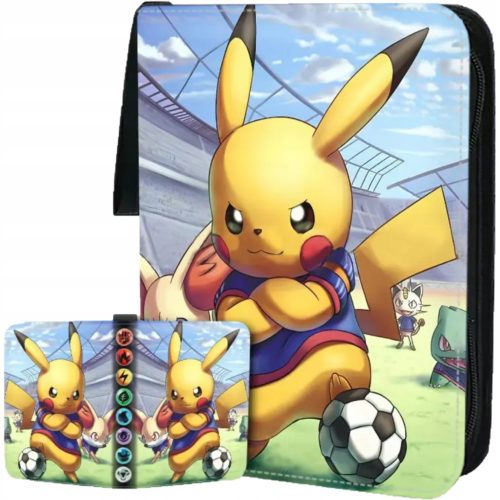  POKéMON-Sammelalbum-Ordner für 400 Karten, Klasse XXL, PIKACHU