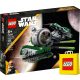  Lego STAR WARS 75360 Yodas Jedi Starfighter + VP LEGO Papiertüte, mittelgroß, 41 cm x 34 cm x 11 cm, GESCHENKTÜTE