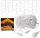  Lichtervorhang Weihnachtsbeleuchtung Eiszapfen 300LED FLASH 201 - 300 Lichter