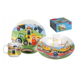  Banquet The Builders Geschirrset 3-tlg.