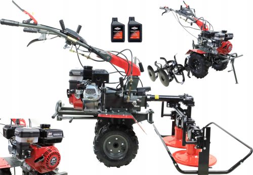 Motorhacken. 7HP WM1000N-6 SCHEIBENMÄHER-SET 7HP GRUBBER