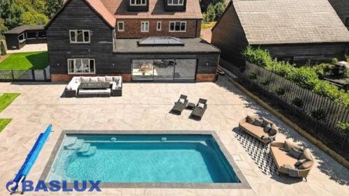 Baslux Rechteckbecken 900 x 375 cm
