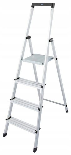 Krause Leiter 2,85 m Aluminium 1 x 4 bis 150 kg