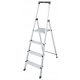 Krause Leiter 2,85 m Aluminium 1 x 4 bis 150 kg