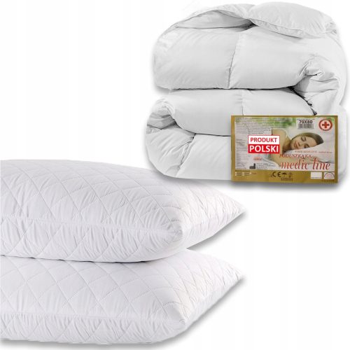  Bettdeckenset 220 x 200 + 2 Kissen, antiallergisch, warm, das ganze Jahr über