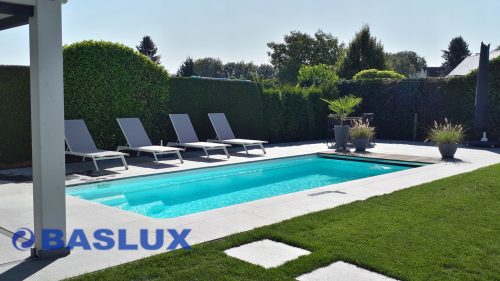 Baslux Rechteckbecken 750 x 310 cm