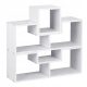  ModernHome Kommode, Regal, 63 x 24 x 80 cm, mattweiß
