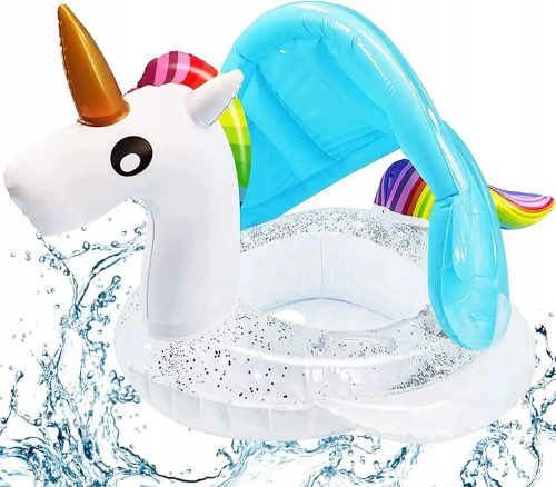 SCHWIMMRAD FÜR BABYS, AUFBLASBARES PONTOOBOOT FÜR KINDER MIT SITZ