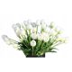 Künstliche Blumen und Früchte TULPE SILIKON TULPEN BOUQUET Gummi