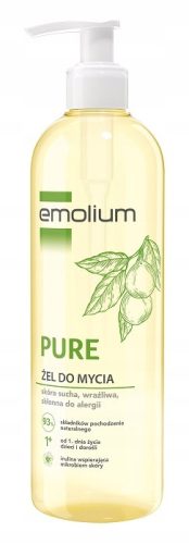Emolium PURE Waschgel 400ml - Für Empfindliche und Trockene Haut