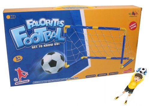 Großes Fußballtor + Fußball 4830