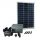  Solarpanel mit Pumpe für den Ubbink-Teich