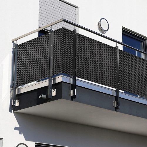 Markisen, Abdeckungen und Matten für Garten, Terrasse und Balkon Bezug, Matte 500 x 90 cm Rattan